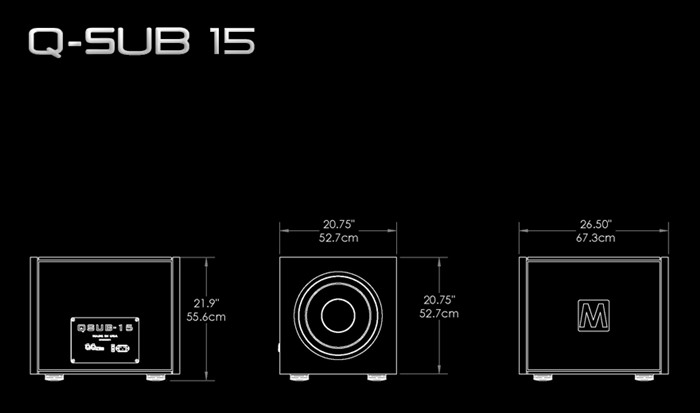 Magico Q-Sub 15低音炮